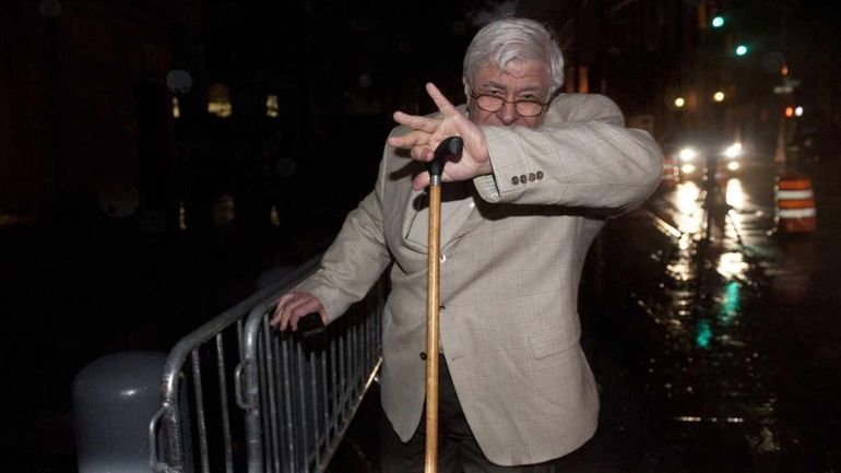 Dr. Peter J. Ajemian exits federal court in Manhattan. Ajemian...