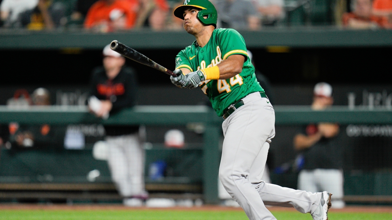 A's snap 6-game skid with 8-4 victory over Orioles - Newsday