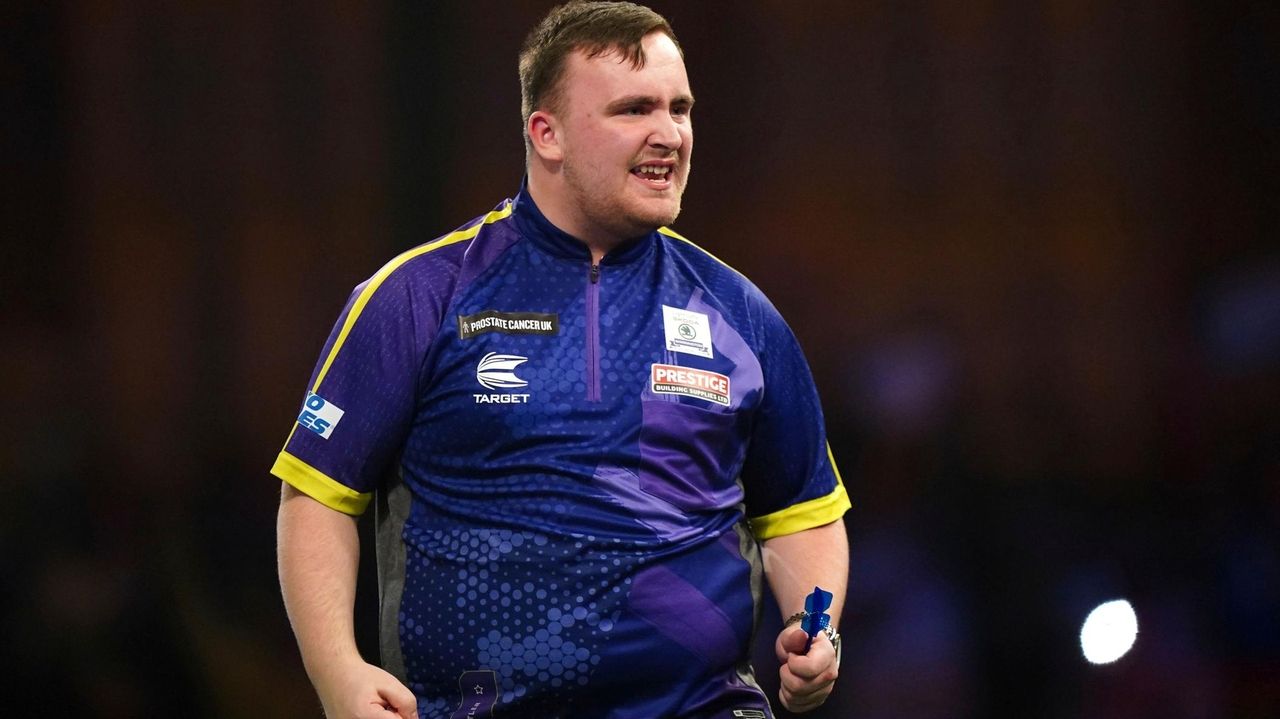 Teenage Sensation: Luke Littler, 16, Lights Up World Darts Championship ...