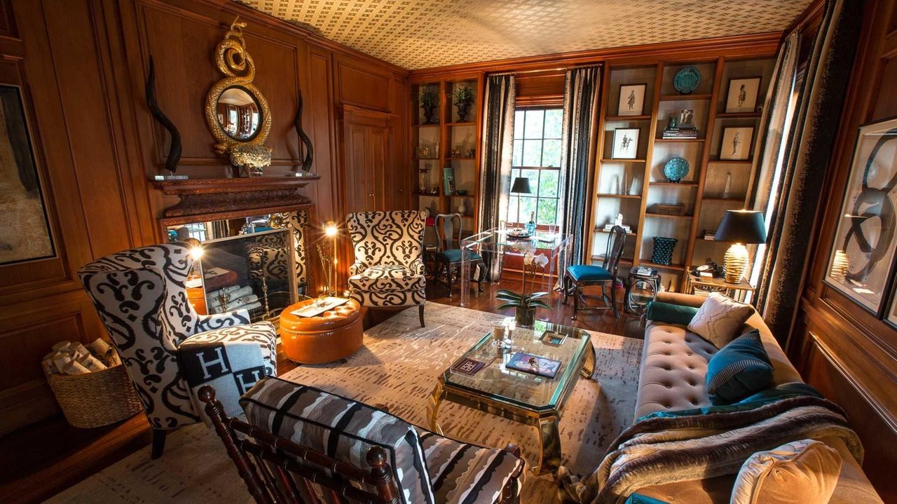 Aerin Lauder's Surprising Thanksgiving Tradition in a Hamptons Log Cabin