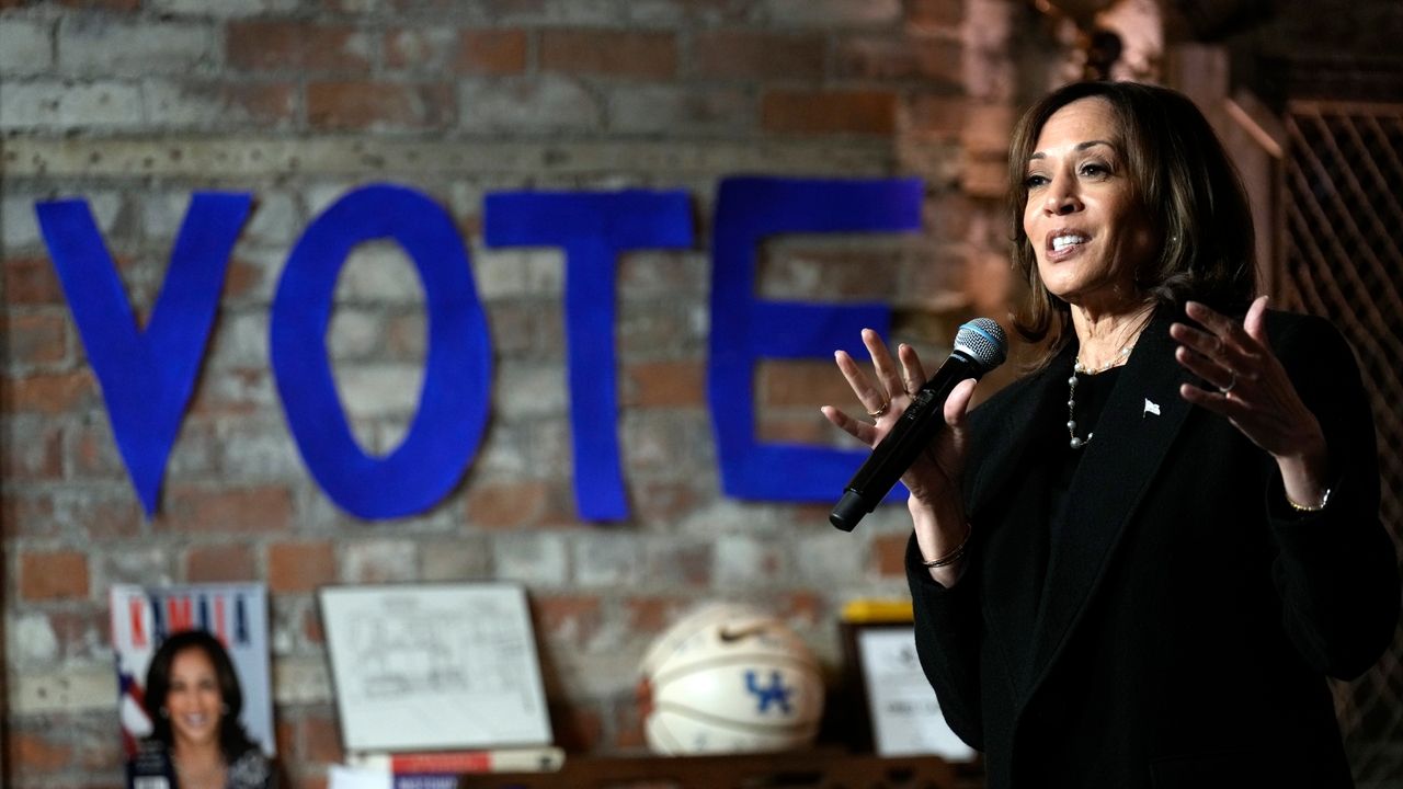 The Latest: Harris and Trump campaigns pivot to turnout as early voting begins