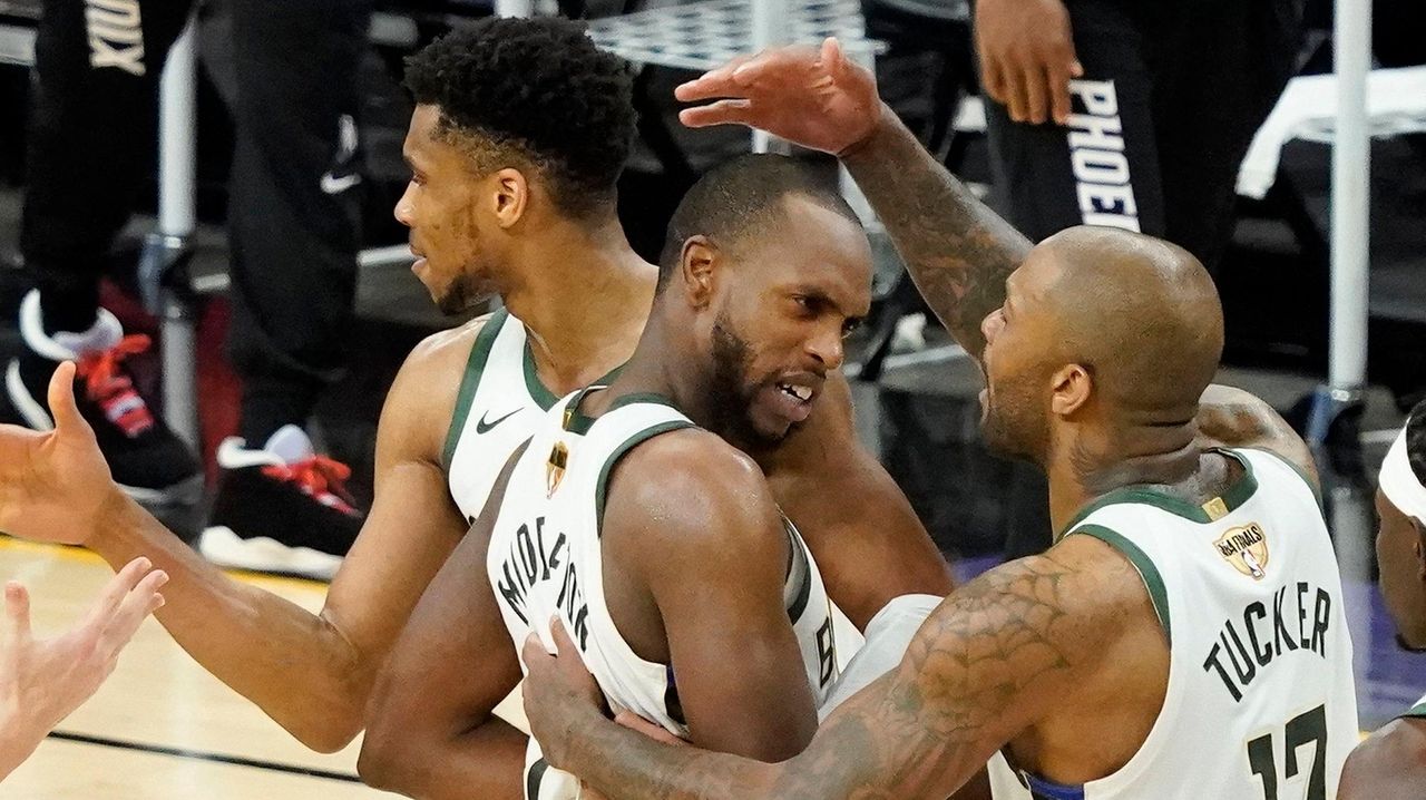 NBA Finals: Bucks Move A Win Away From Title After Beating Suns In Game ...