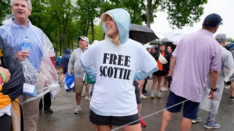 Emily Ferrando wears a T-shirt she bought in the parking...