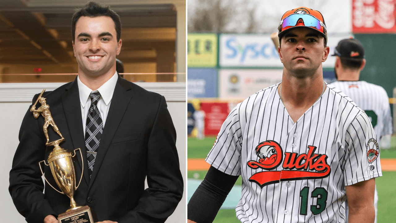 Ducks’ Matt Hogan, a former Yaz Award winner, back on Long Island