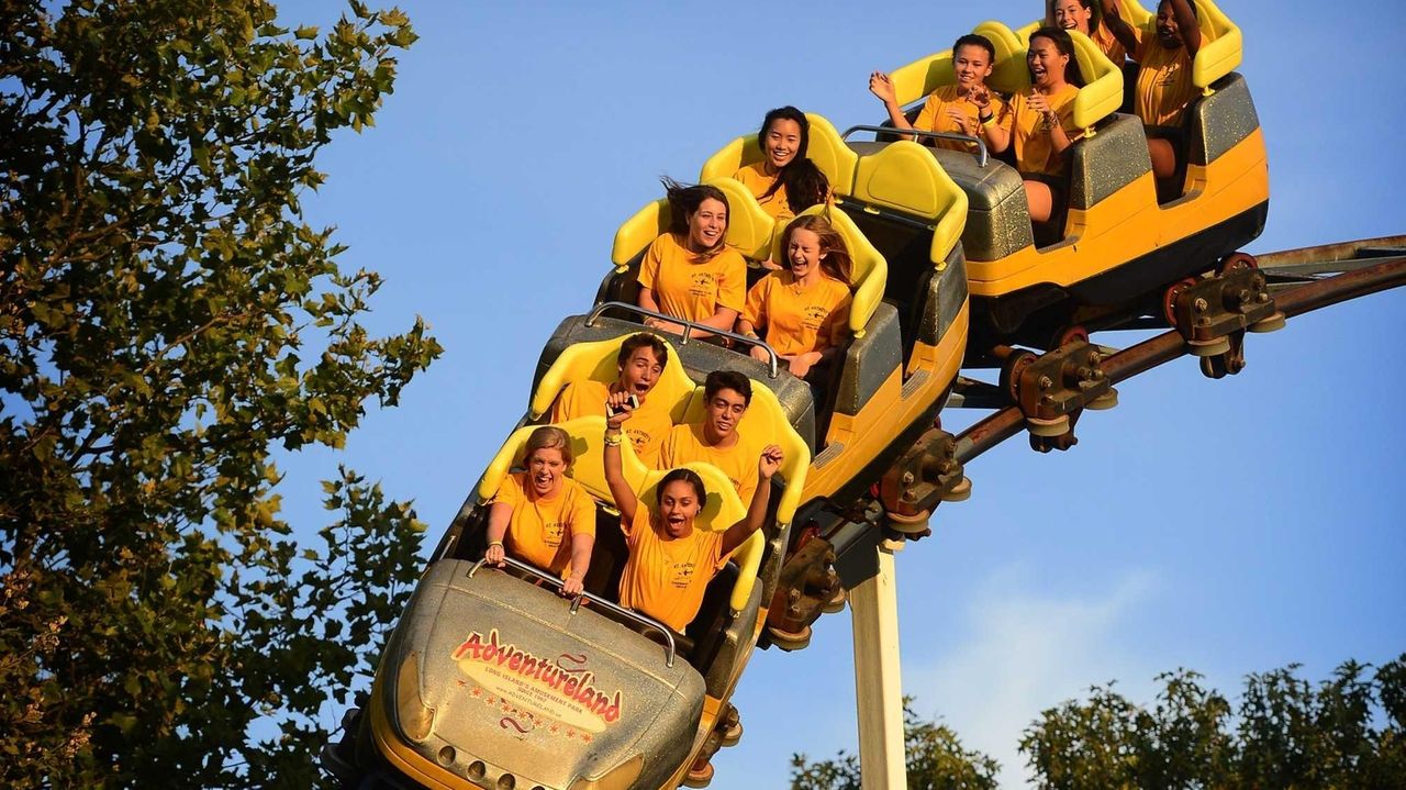 Hurricane coaster s last ride at Adventureland helps charities