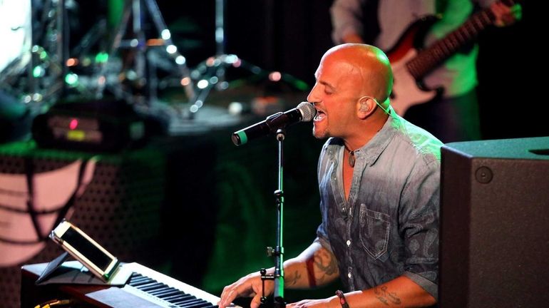 Michael DelGuidice and his band Big Shot, performing at The...