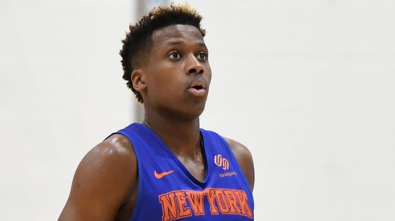 Frank Ntilikina competition for starting point guard with