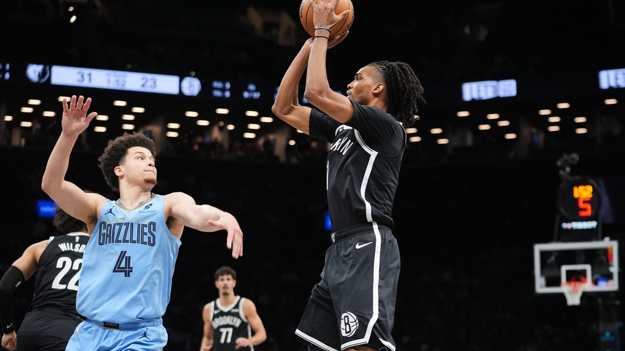 Sharpe and Agbaji lead Nets to 2nd straight win, 126-115 over injury-plagued Grizzlies
