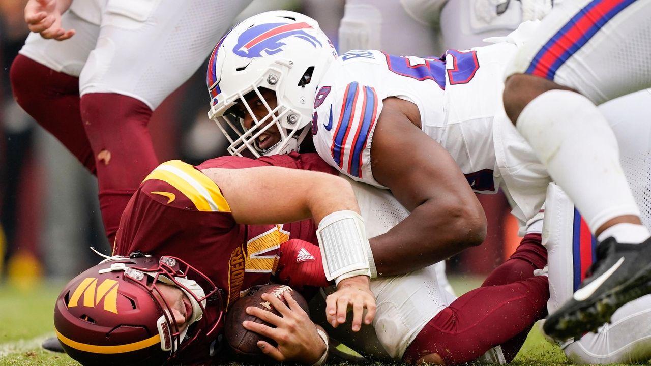 Protecting quarterback Sam Howell is a major headache the Washington ...