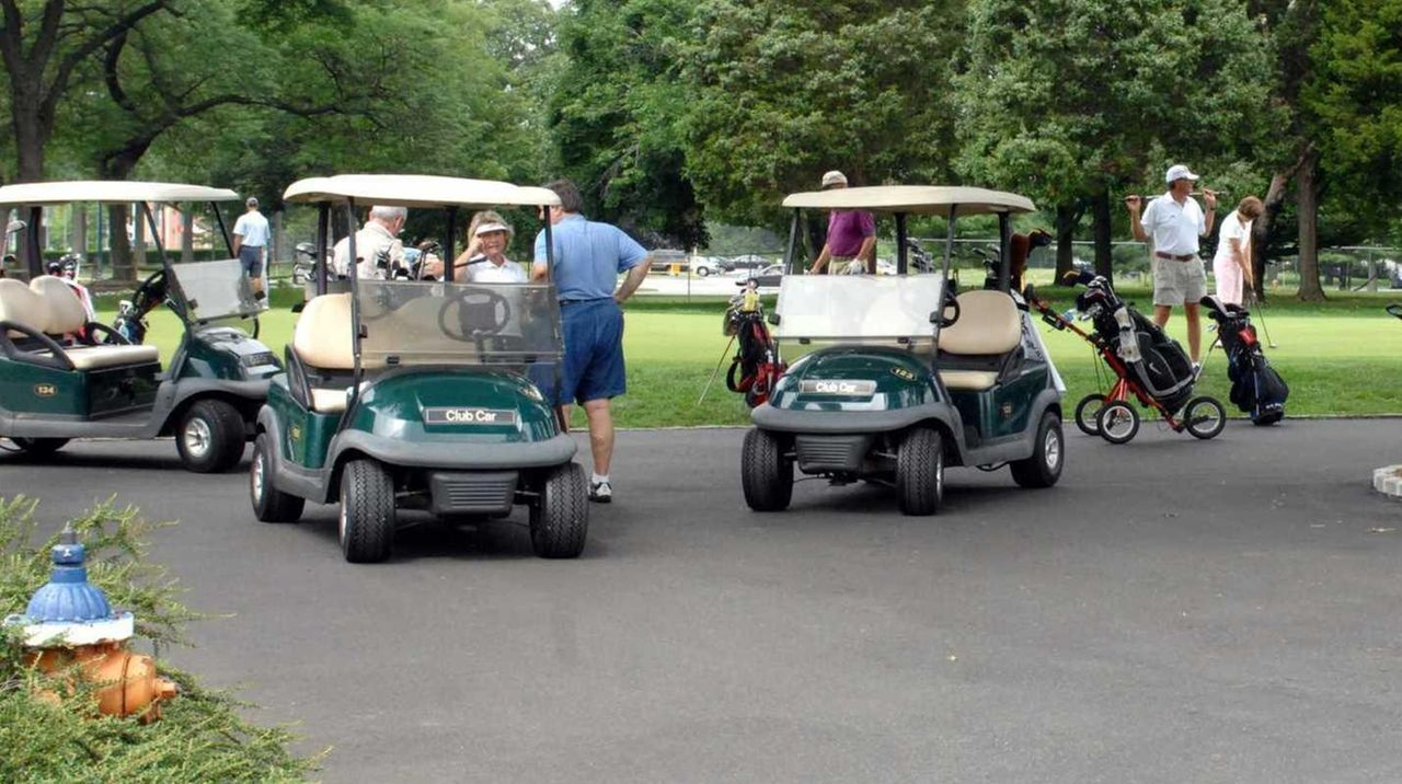 Golf carts for single users permitted at all NY courses Newsday