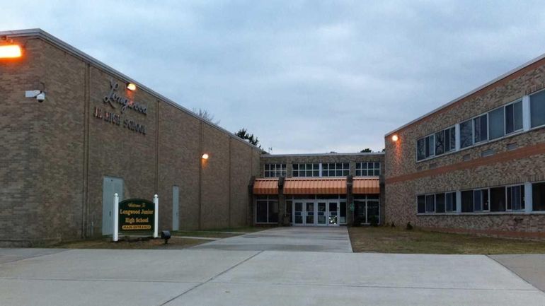 Longwood Junior High School, part of the Longwood Central School...