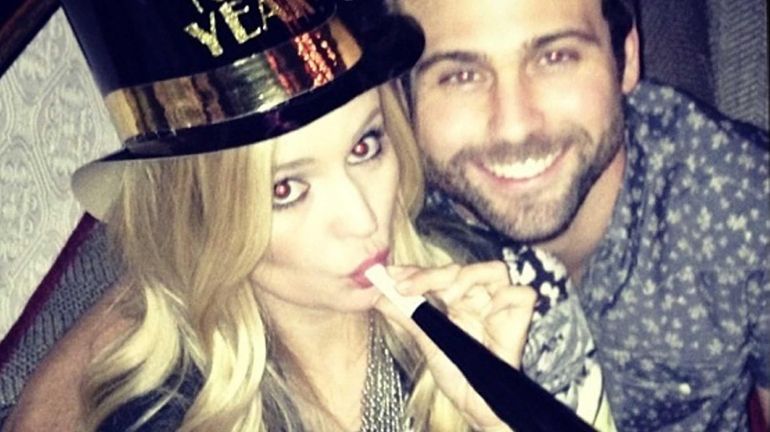 Emily Maynard posted this image of herself and Tyler Johnson...