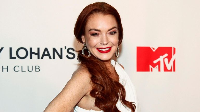 Lindsay Lohan at MTV's "Lindsay Lohan's Beach Club" series premiere...