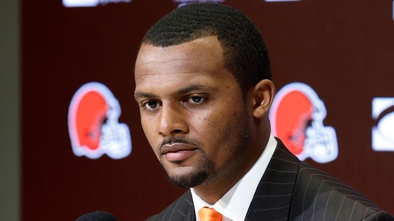 Browns out on Deshaun Watson, Panthers fading; Saints and Falcons