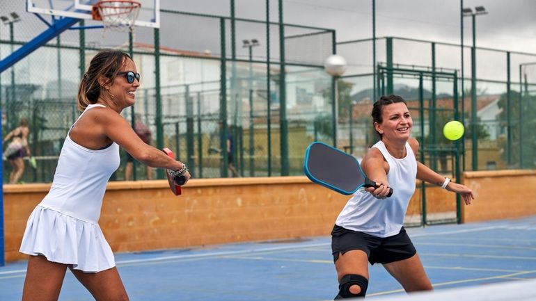 Pickleball courts have become a draw for tourist. 