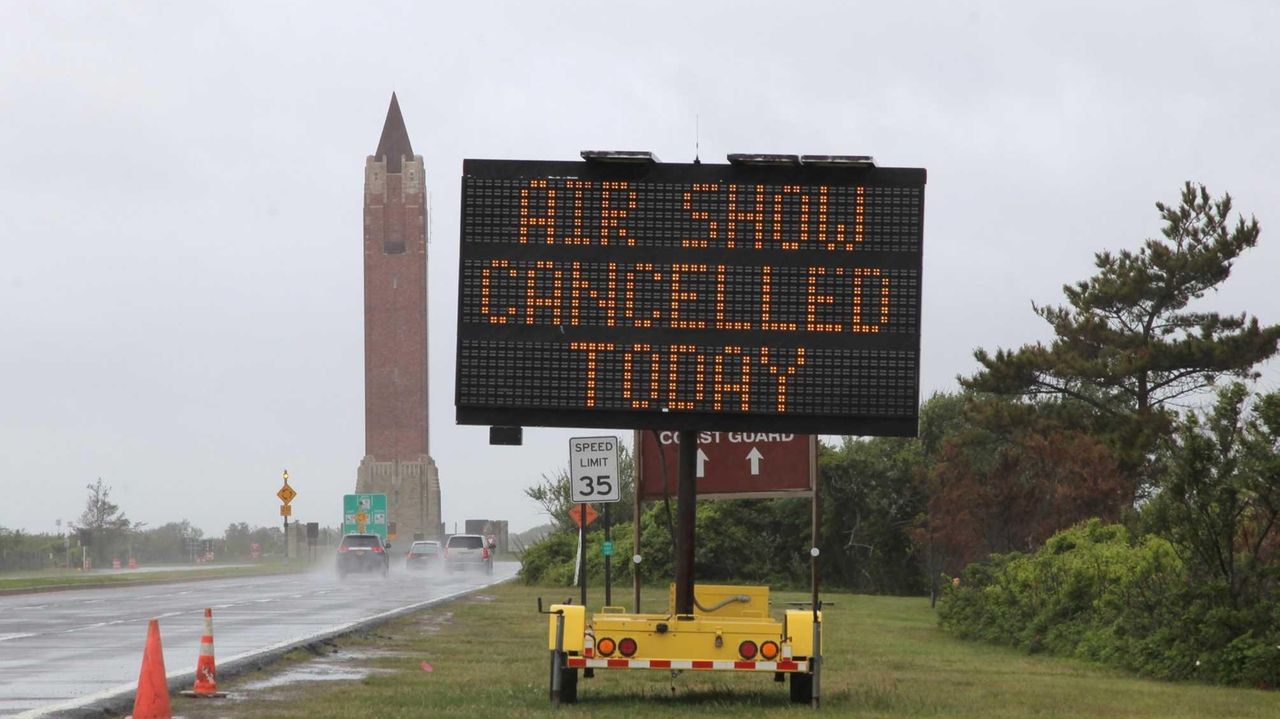 Jones Beach air show canceled Saturday Newsday