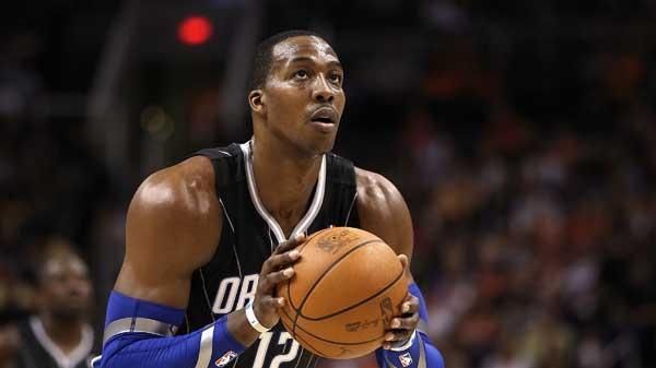 Dwight Howard #12 of the Orlando Magics. (Getty)