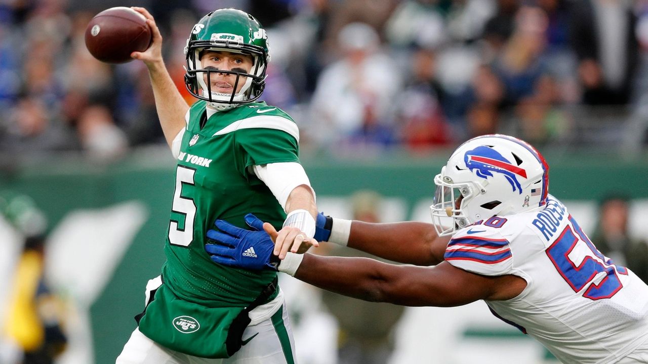 Mike White picked four times as Jets turn in a stinker against first-place Buffalo  Bills