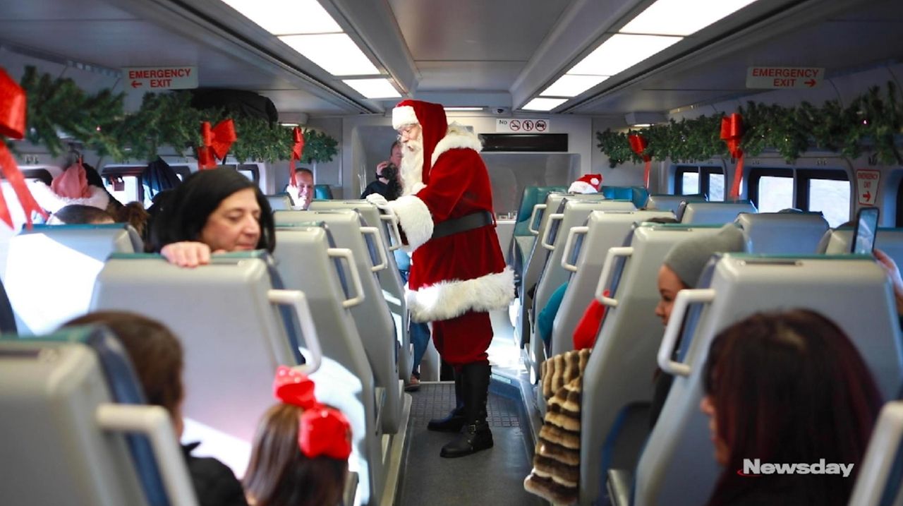 All aboard the LIRR Holiday Express Newsday