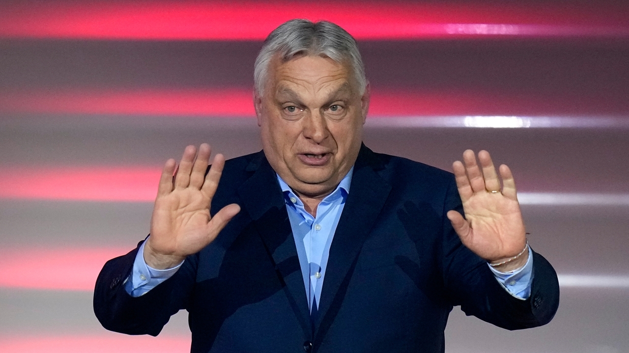 Orbán steps back after a landslide loss, vowing to rebuild Hungary's 'national side'