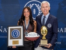 Hills flag football QB Samantha Heyman wins NFF's top scholar-athlete award