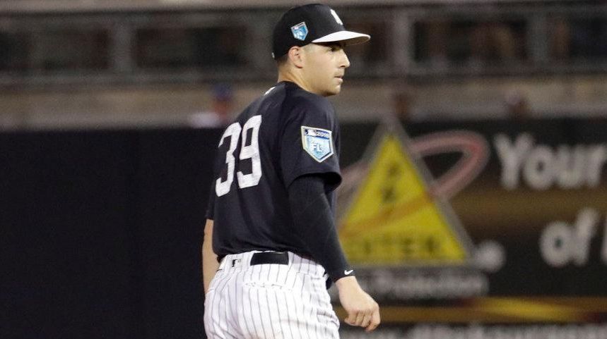 File:Tyler Wade in handshake line after Yankees victory over