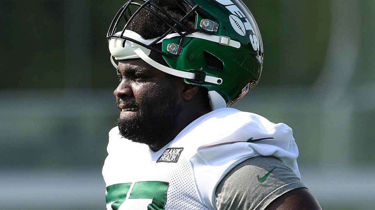 Jets rookie Mekhi Becton has been impressive so far