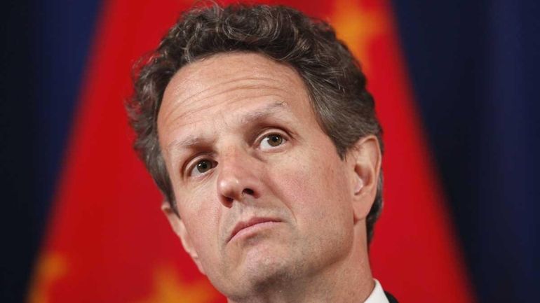 Treasury Sec. Timothy Geithner in this file photo. (May 10,...