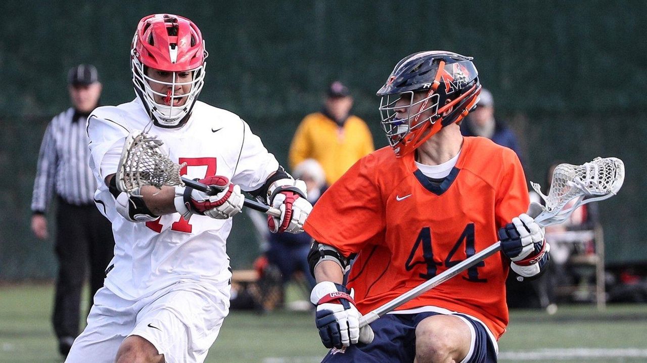 Chris Glynn’s 3 goals lead Manhasset past Syosset - Newsday