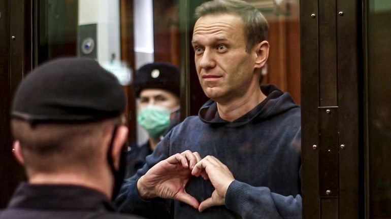 In this photo provided by the Moscow City Court, Russian...
