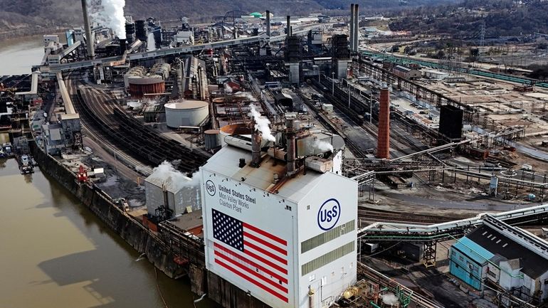 The United States Steel Mon Valley Works Clairton Plant in...