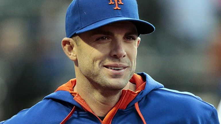 New York Mets third baseman David Wright looks before the...