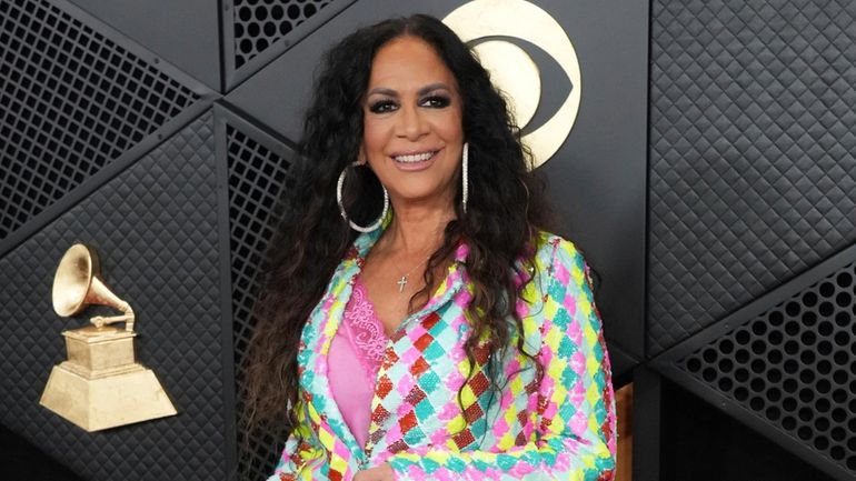 Sheila E. appears at the 66th annual Grammy Awards in...