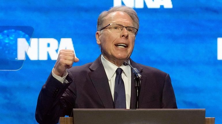 Wayne LaPierre, CEO and executive vice-president of the National Rifle...