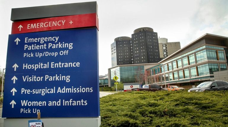 Emergency department staff members at Stony Brook University Hospital want better...