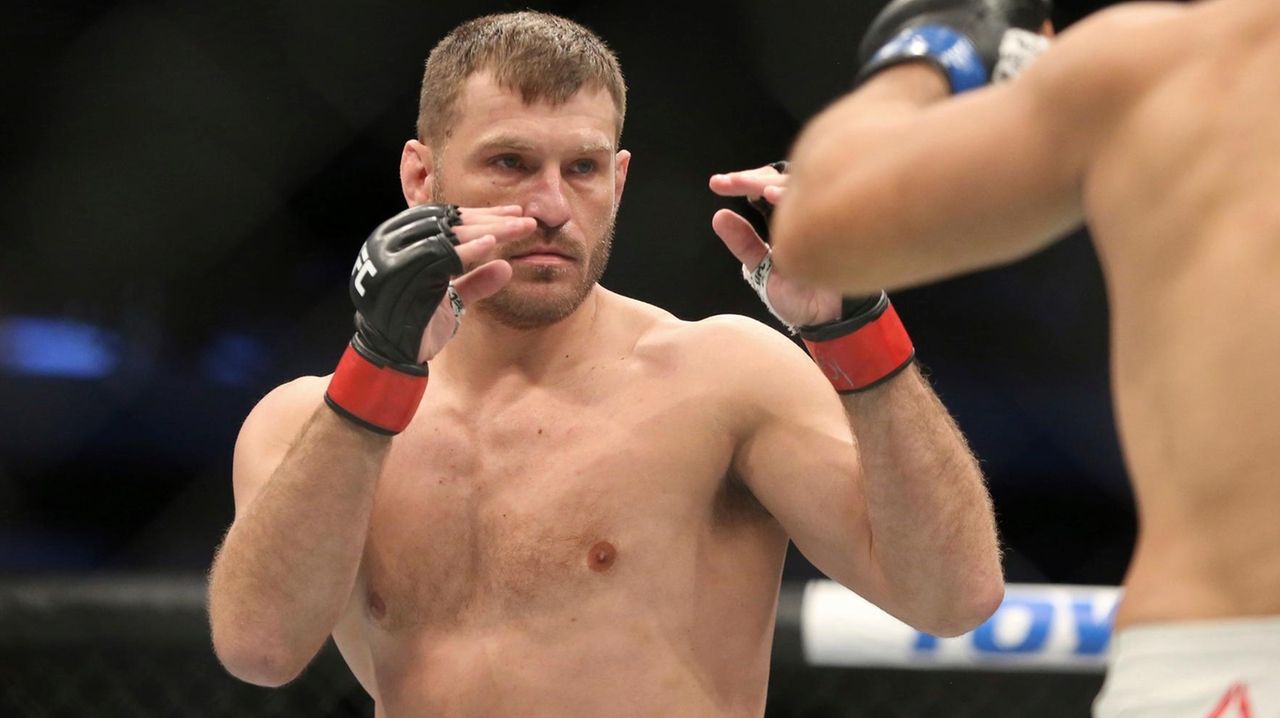 UFC heavyweight title history Newsday