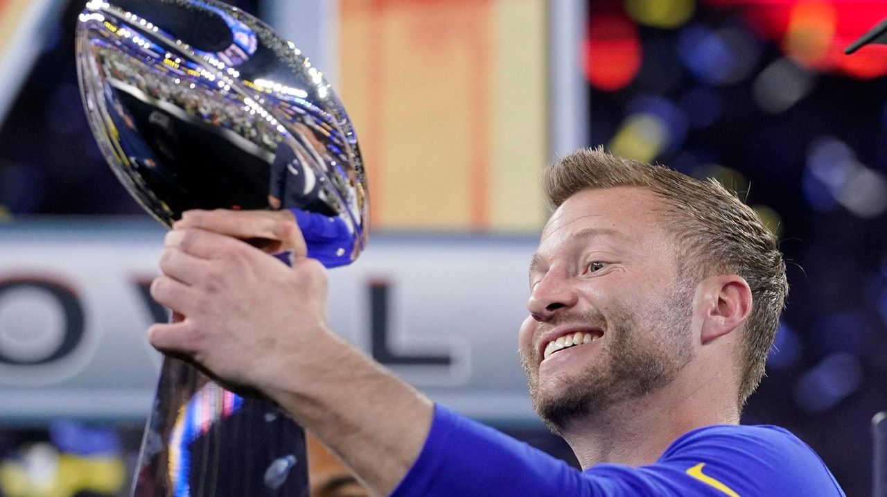 Watch Sean McVay's fiery speech at Rams' Super Bowl send-off