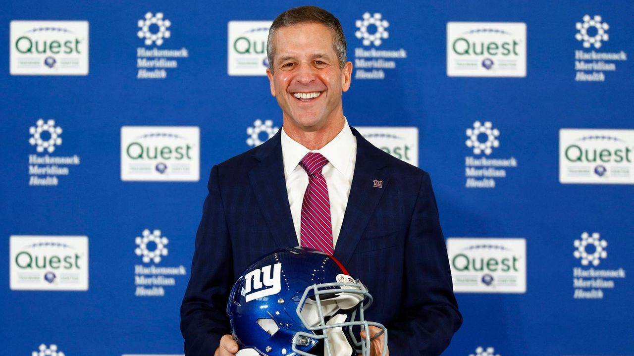 John Harbaugh finalizes Giants coaching staff