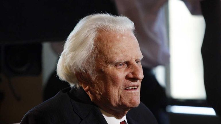 The Rev. Billy Graham was admitted to a hospital on...