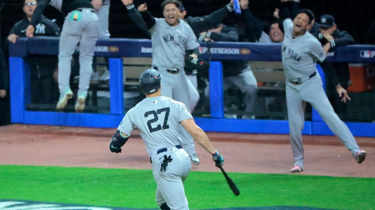 Yankees Blow Four-run Lead, Then Score Two In Ninth To Take 3-1 ALCS ...