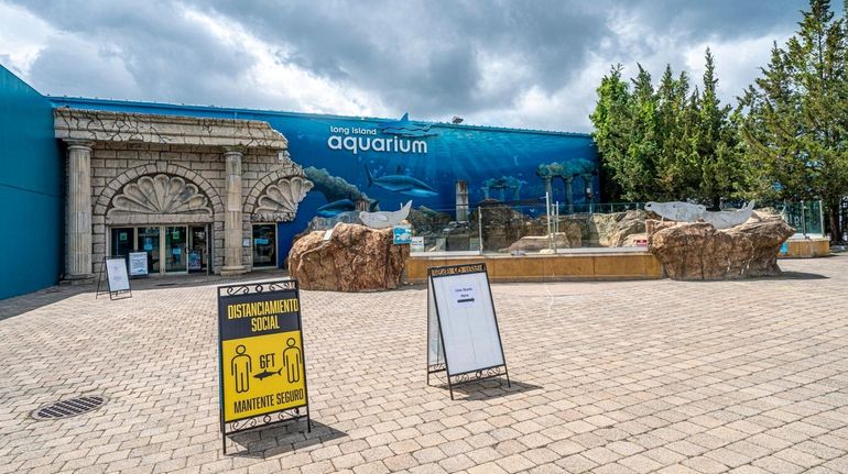 The Long Island Aquarium in Riverhead on June 28, 2020.