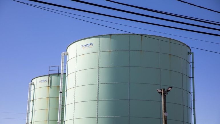 Tanks currently at the town of Babylon's waste facility in...