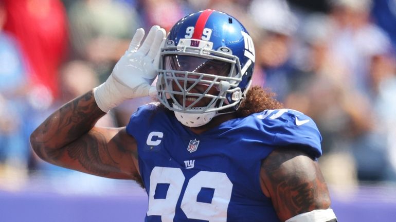 Giants' Leonard Williams getting MRI on right knee Monday