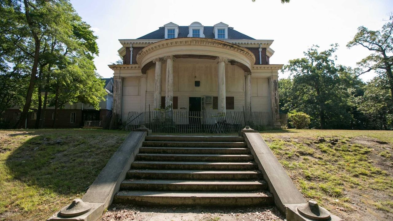 Restoration underway for Islip Townowned Brookwood Hall Newsday