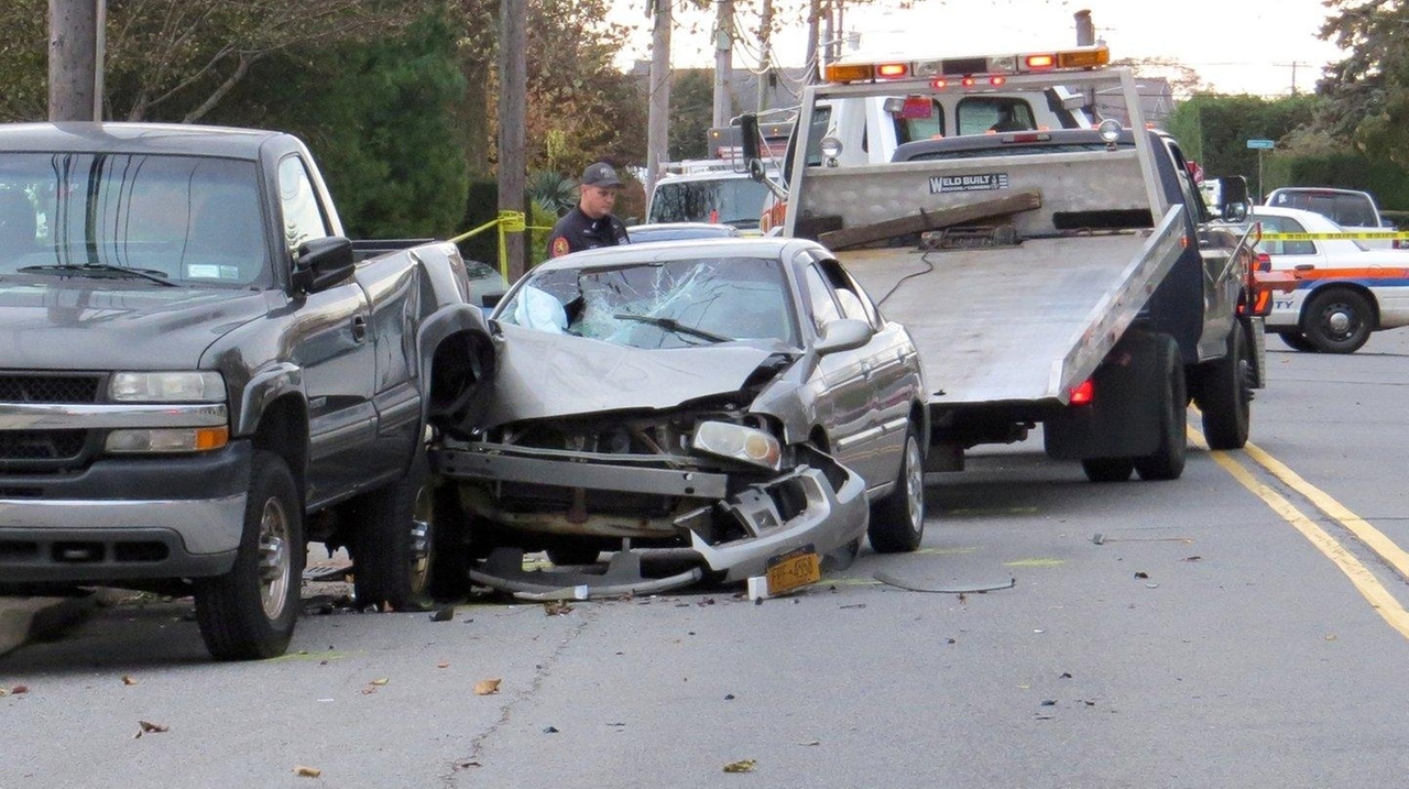 Two men charged with DWI after crash injures passenger, cops say - Newsday