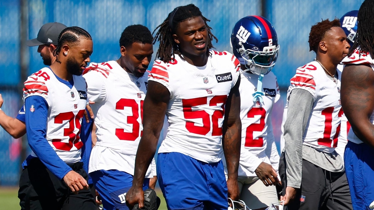 Giants rookie linebacker Arvell Reese making great first impression in minicamp