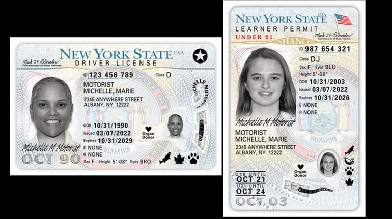 The New York State Department of Motor Vehicles began issuing...