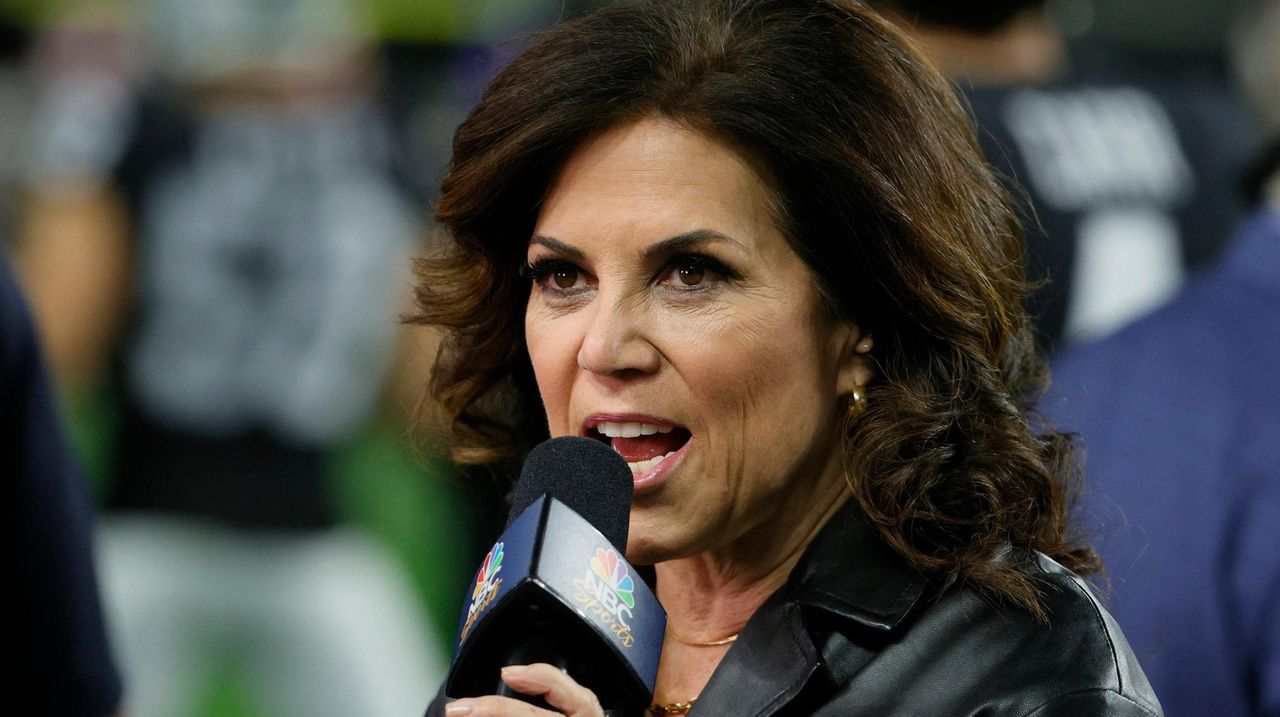 Michele Tafoya will leave NBC Sports' broadcast crew following Super Bowl  LVI - Newsday