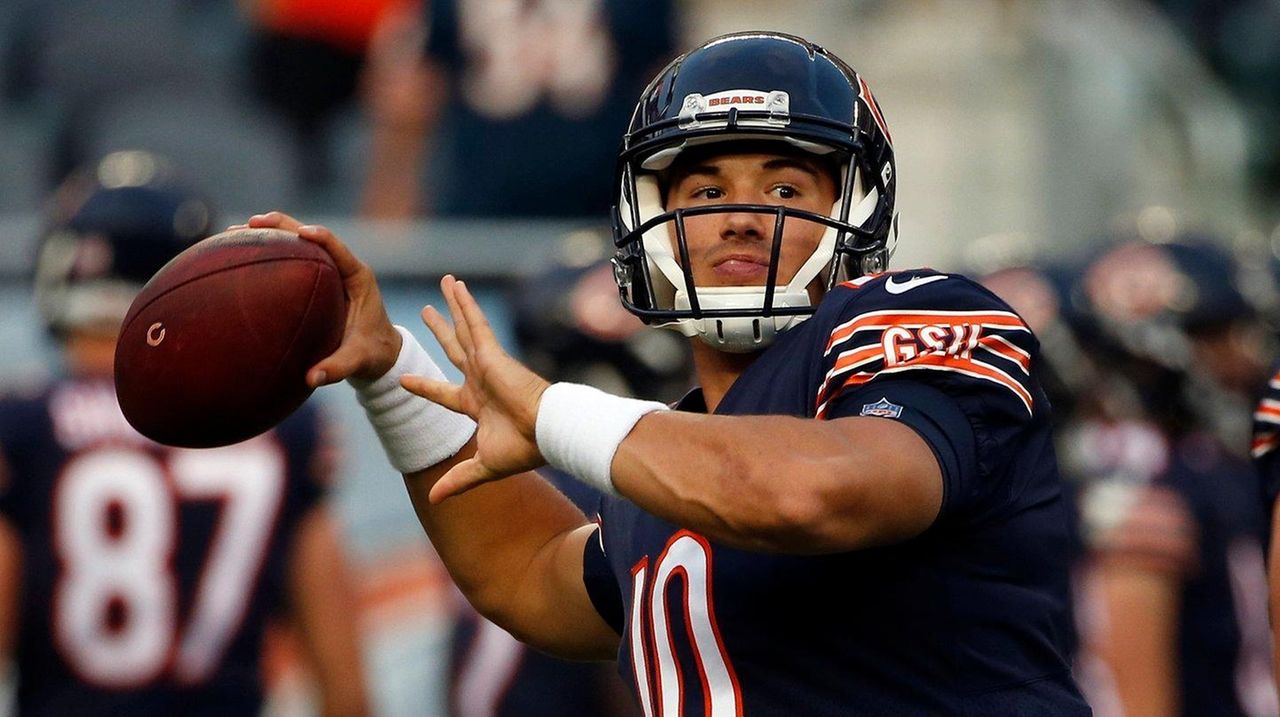 AP source: Bears QB Mitchell Trubisky to start vs. Vikings