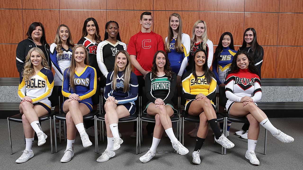 Newsday's AllLong Island cheerleading team 2018 Newsday